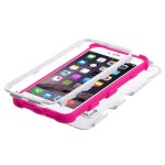 Funda Protector Apple Iphone 6 Plus Blanco Mariposas Rosas Triple Layer (17003995) by www.tiendakimerex.com